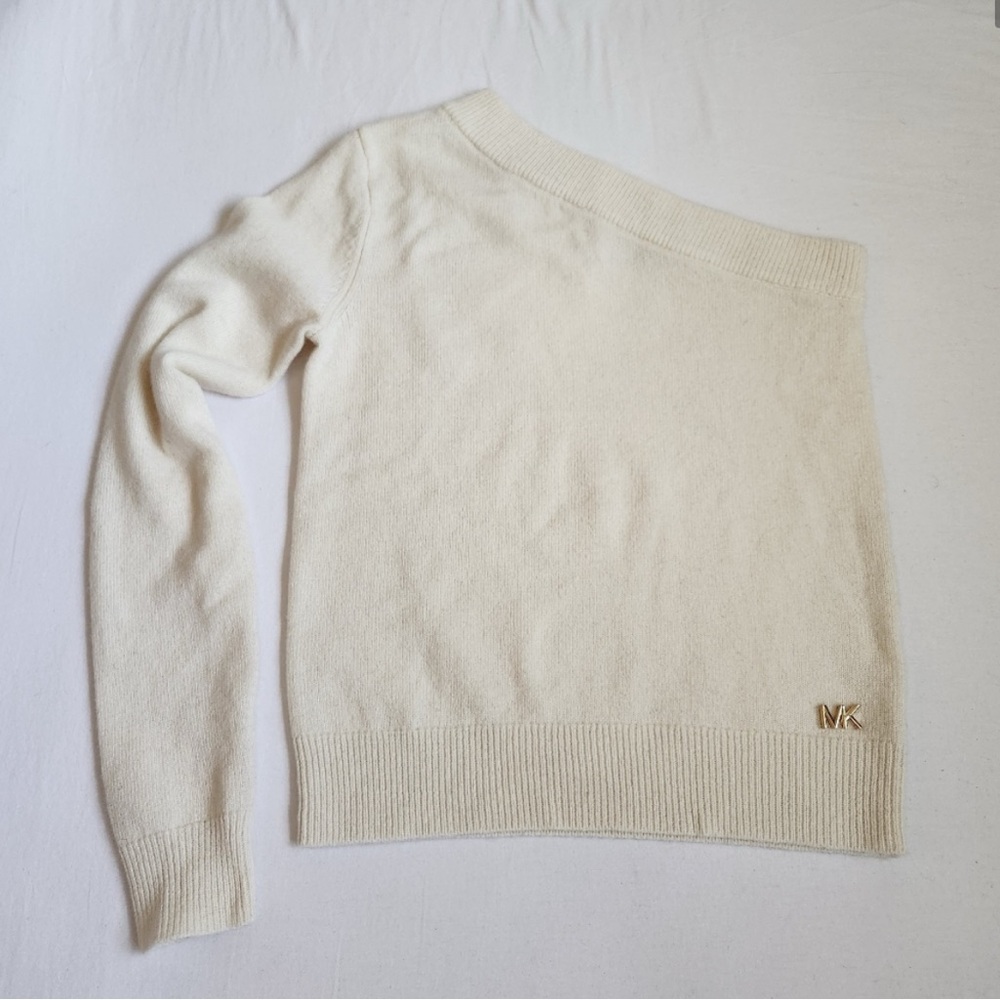 EUC MICHAEL Michael Kors One Shoulder Sweater Size XS